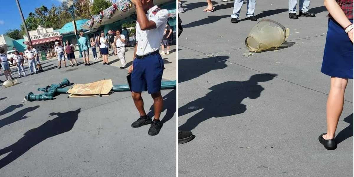lamppost breaking hollywood studios