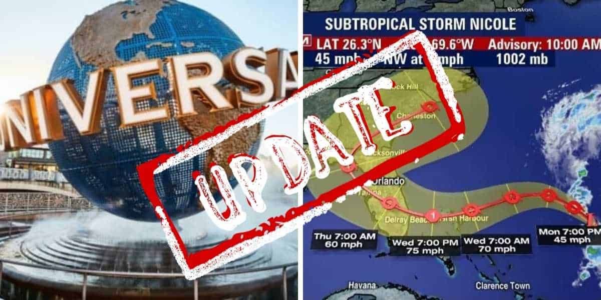 universal orlando tropical storm nicole