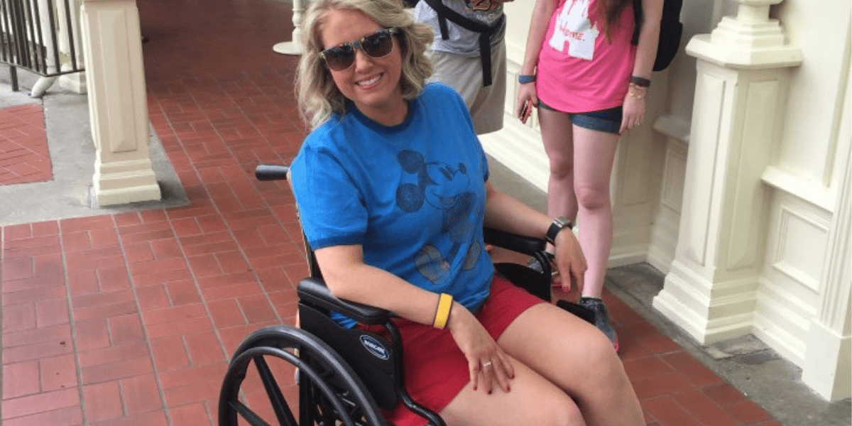 Wheelchair at Disney World