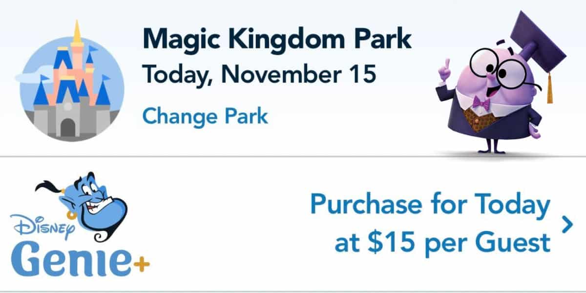 Disney Genie Plus price