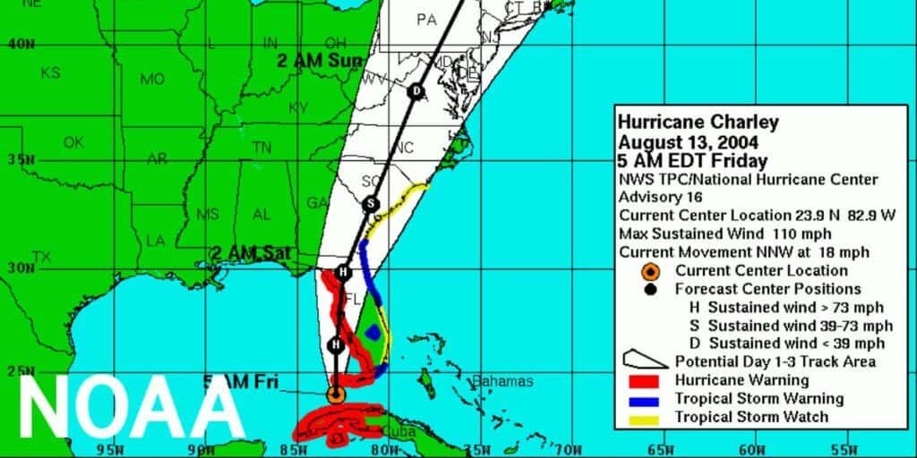 Hurricane Charly 2004