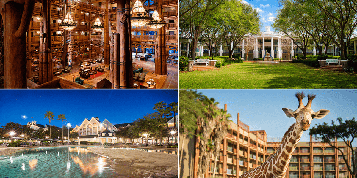 Different Disney Resort Designations