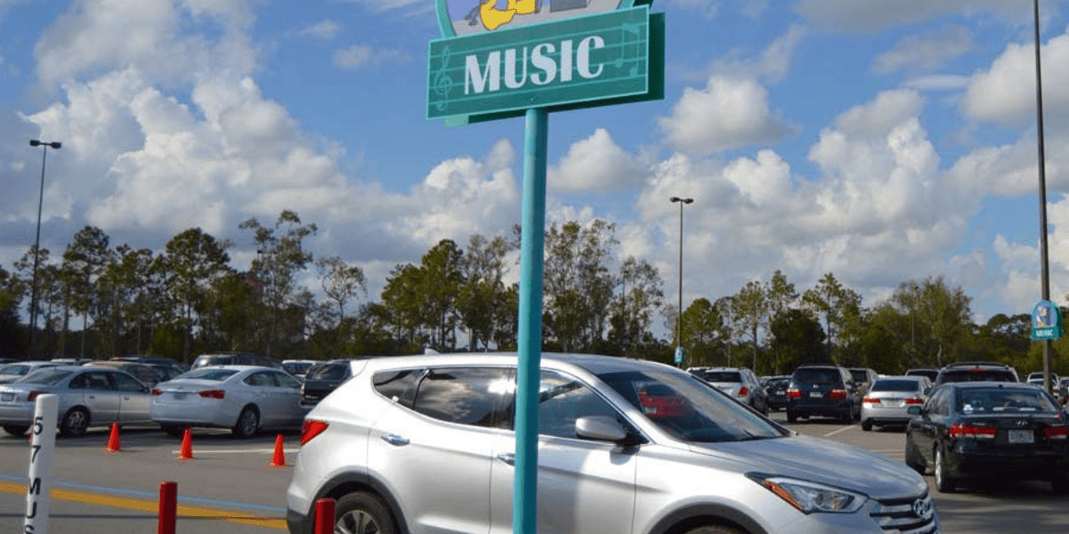 Parking at All-Star Music