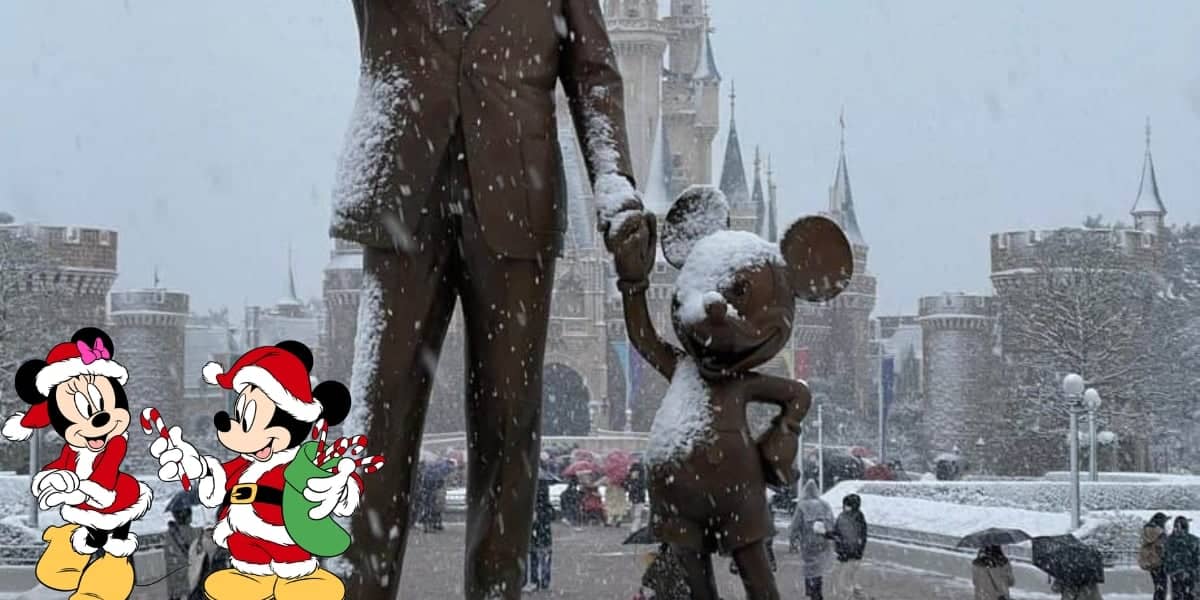Snow at Disney World