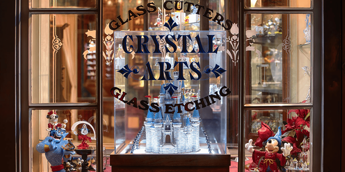 Crystal works at Disney