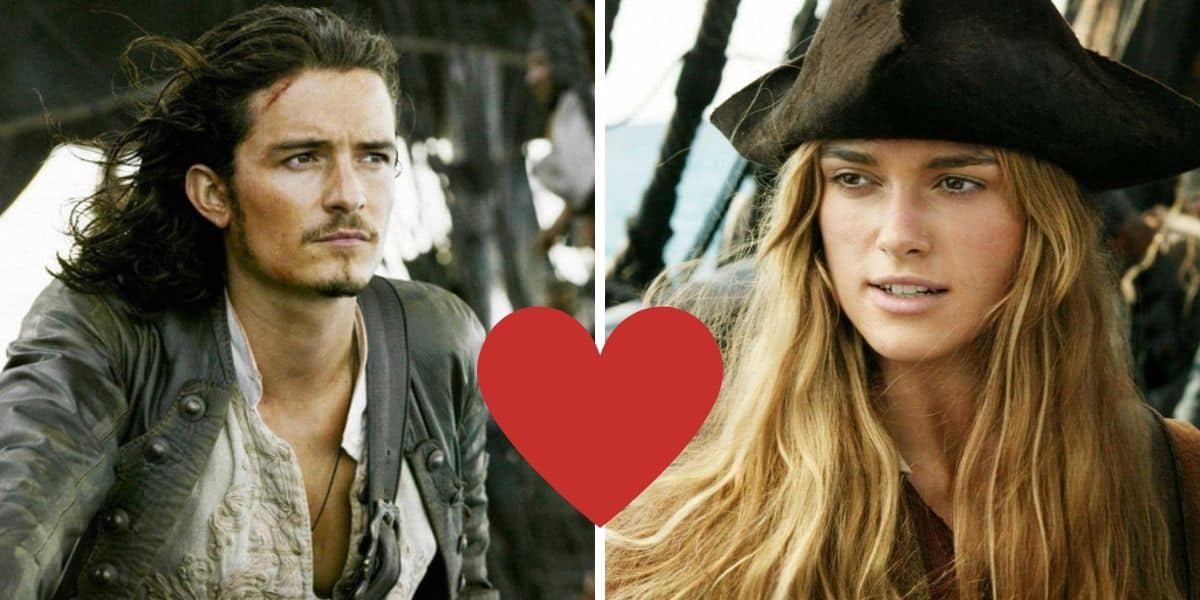 Stampa A4 Con Firma Autografata Keira Knightley & Orlando Bloom – Pirati Dei Caraibi – Regalo Per Fan Di Film