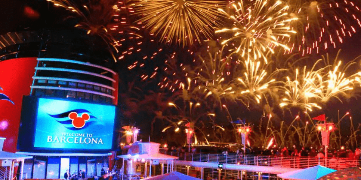 Disney Cruise Line Fireworks