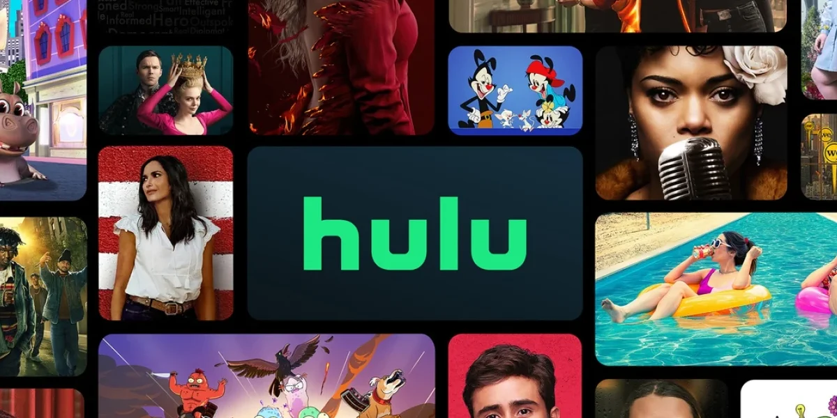 Hulu collage of shows and movies offered on platform