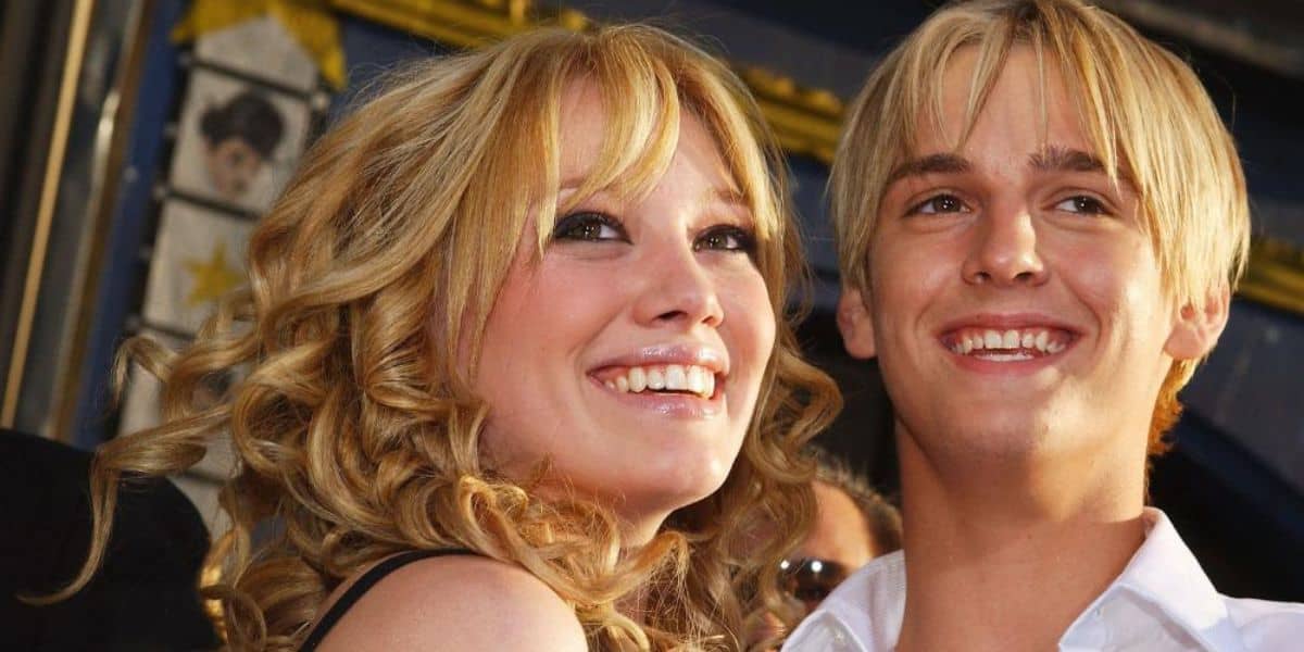 Aaron Carter Hilary Duff