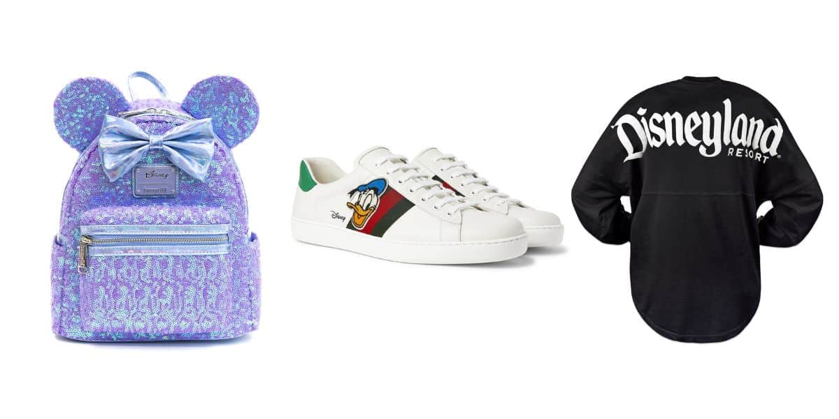 lounge fly bag, spirit jersey, white Gucci disney shoes