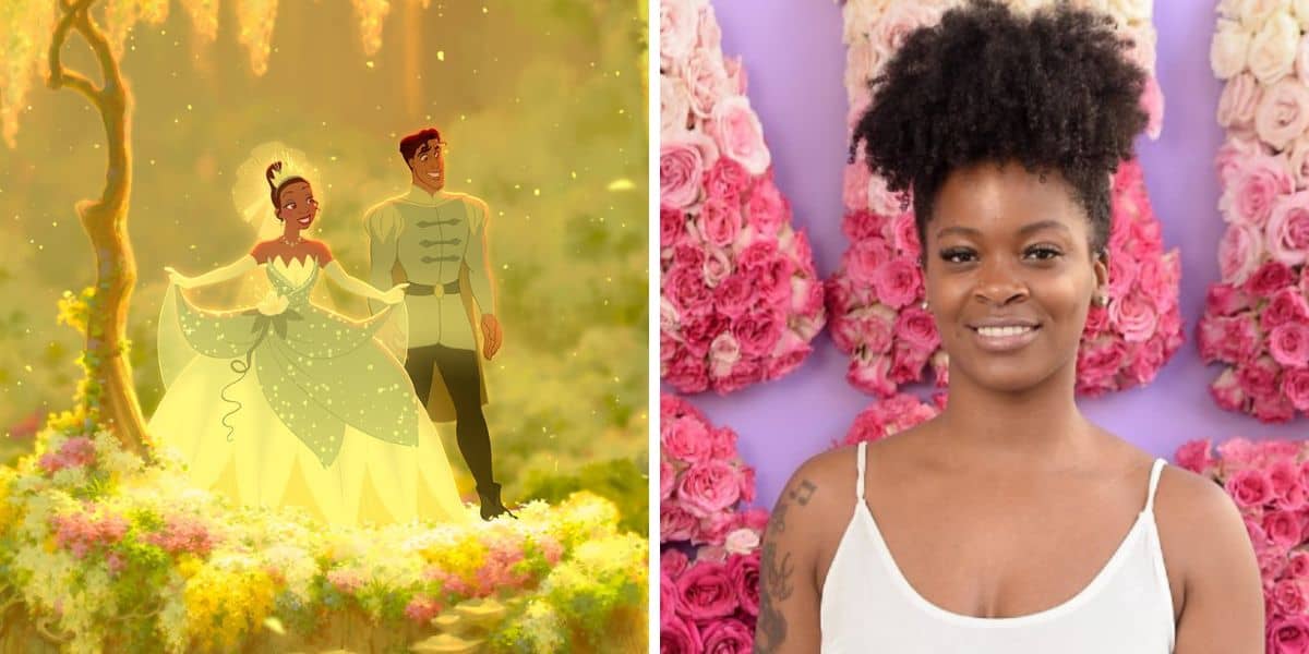tiana and naveen smiling at ari lennox