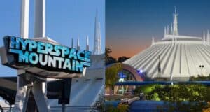 Hyperspace Mountain Disney World