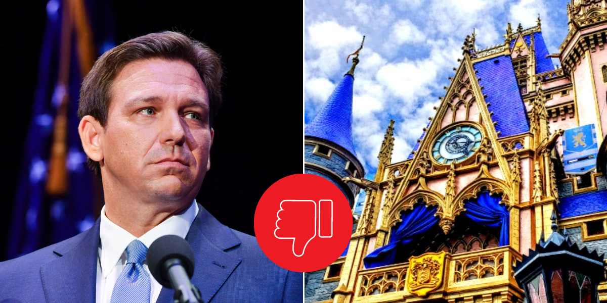ron desantis disney christie