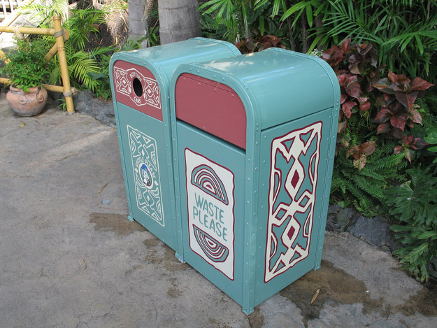 Disney trash cans