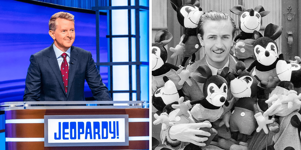 Jeopardy's Walt Disney trivia question