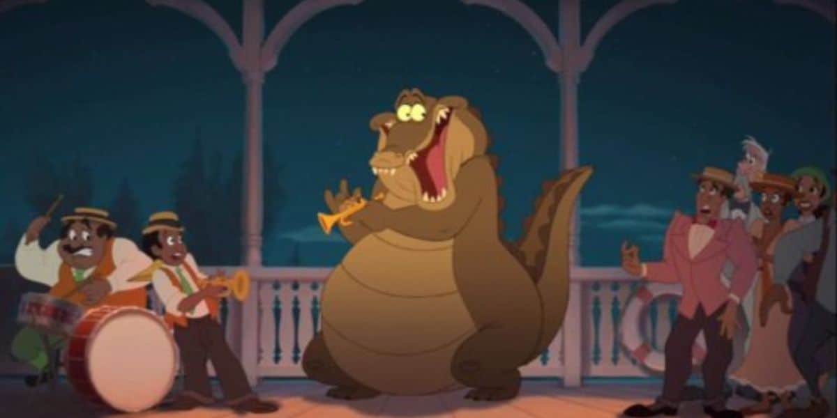  Louis The Gator Makes Surprise Appearance In Magic Kingdom Disney 