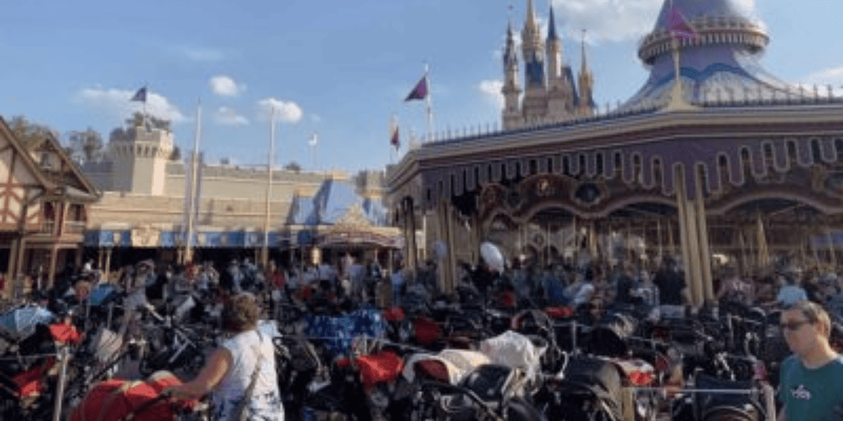 Guests in Fantasyland at Magic Kingdom