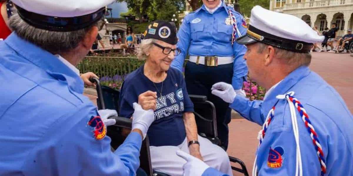 Disney honors veteran