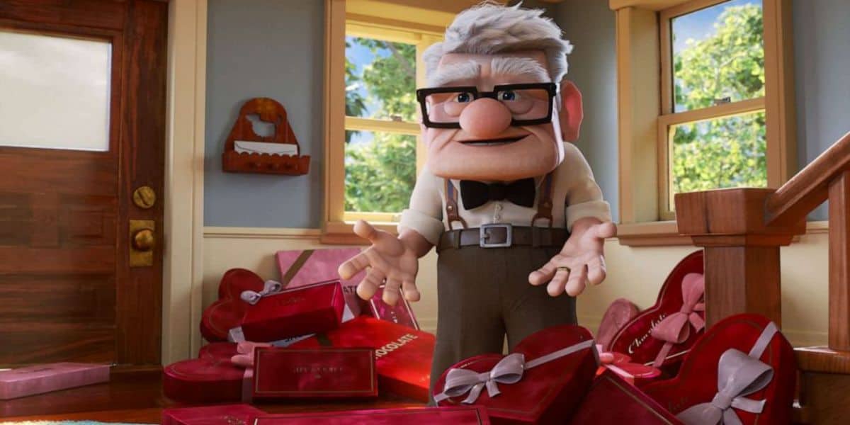 Carl in Carl's Date, a Pixar short starring the late Ed Asner in his role from Up.