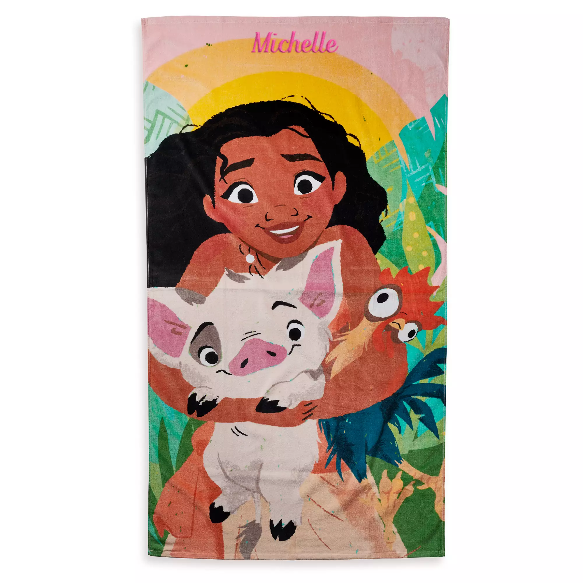 moana beach towel