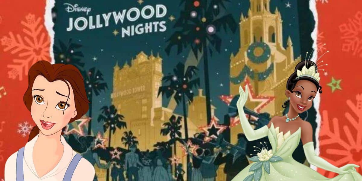 Belle and Tiana Jollywood Nights
