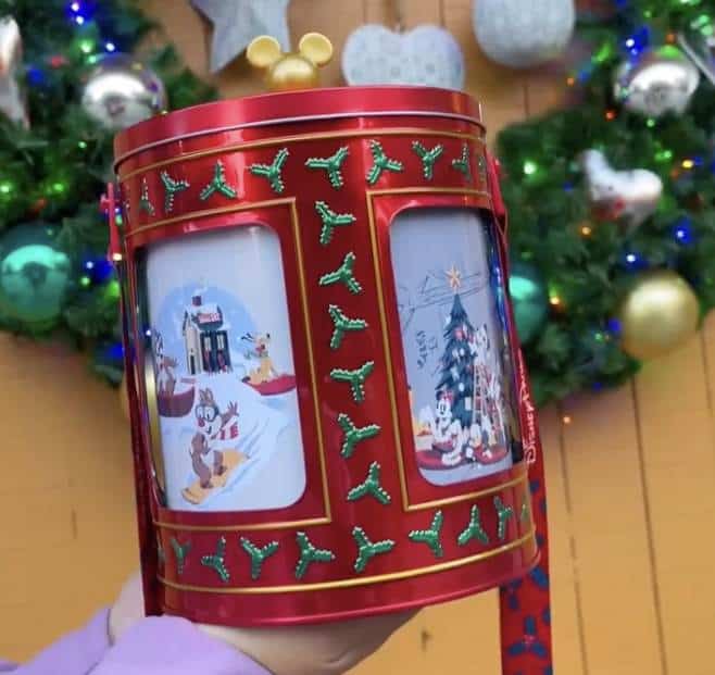 Disneyland Christmas Musical Popcorn Bucket