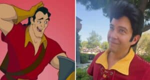Gaston at Disney Park