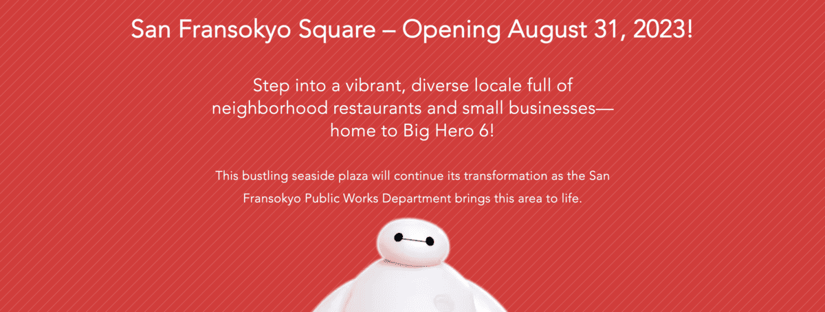 San Fransokyo Square opening