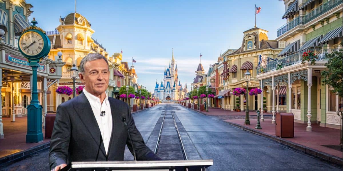 bob iger disney park attendance