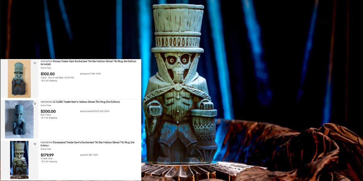 Resellers Hatbox Ghost Tiki Mug