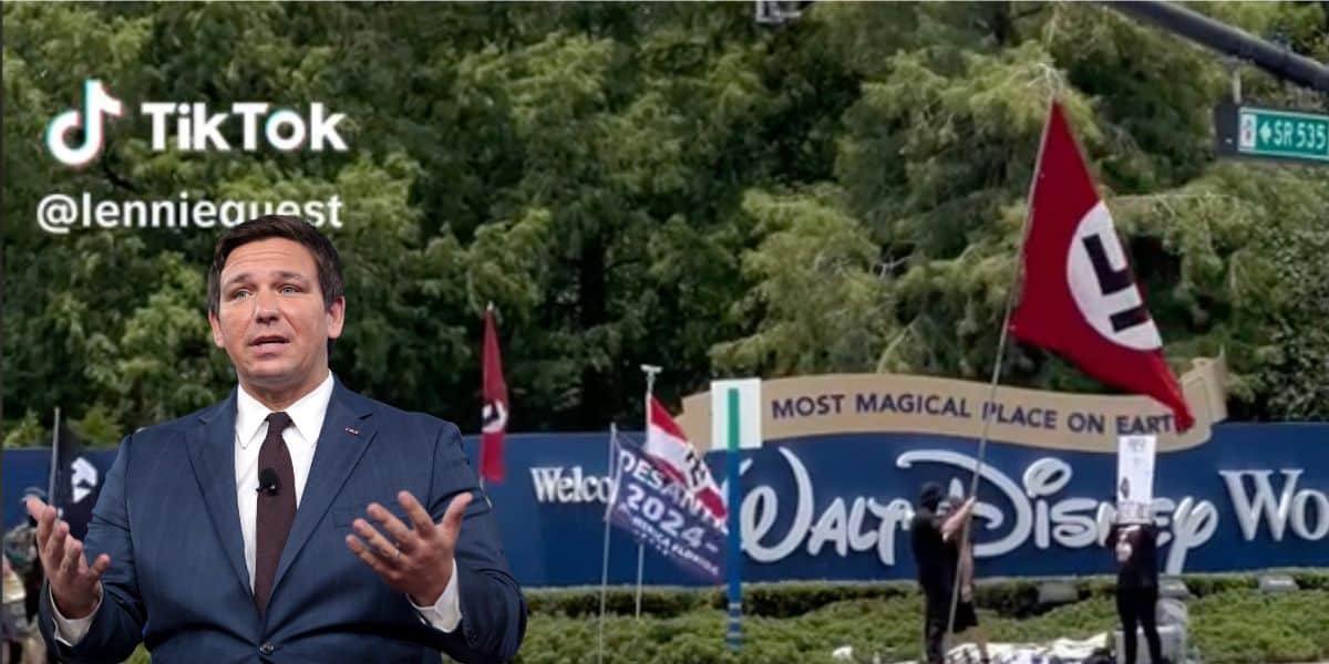 DeSantis Blasted Disney Nazi Arrest