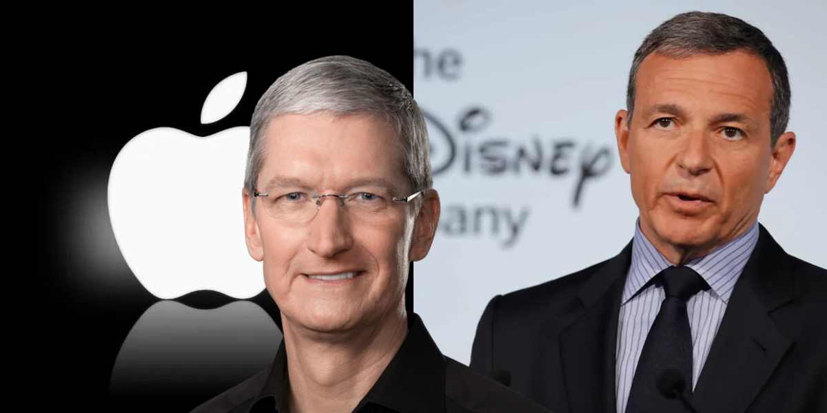 disney apple bob iger resigns