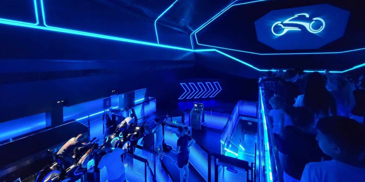 tron ride vehicle