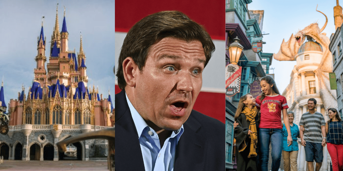 DeSantis/Florida take Disney's special district give one to Universal