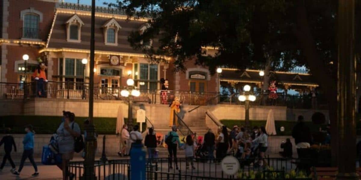 Disney Parks at night