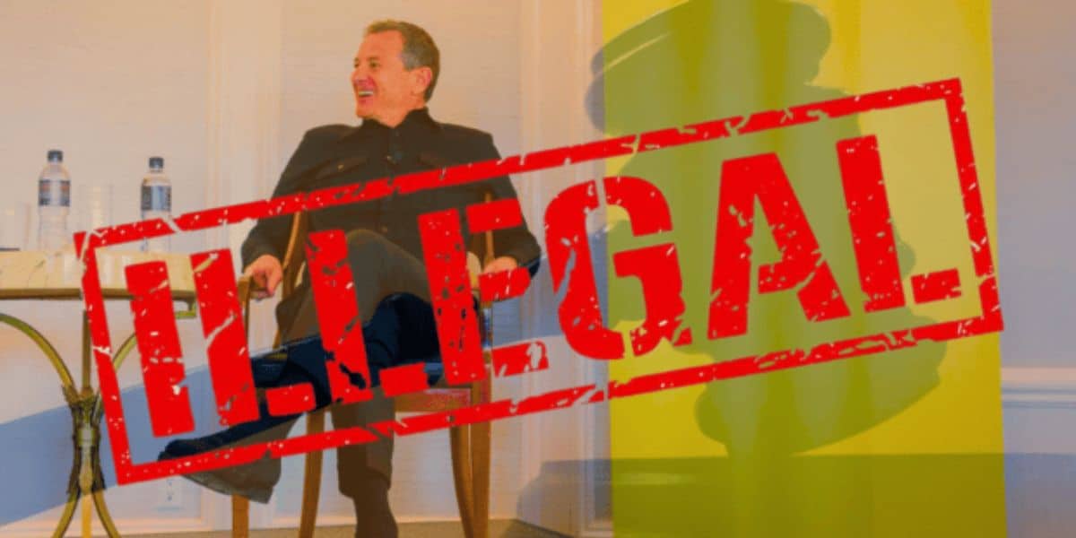 Bob Iger Illegal