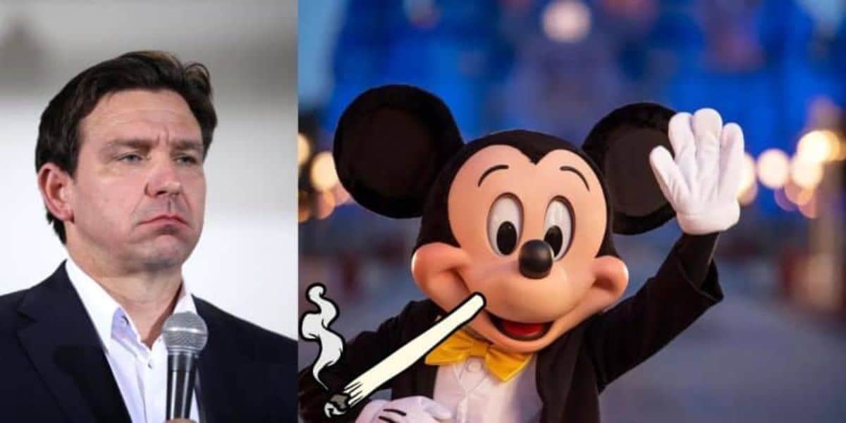 Ron DeSantis Mickey Mouse