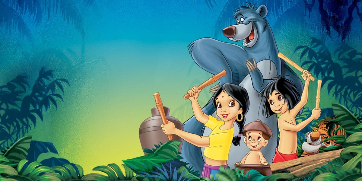 Characters on poster for 'The Jungle Book 2'