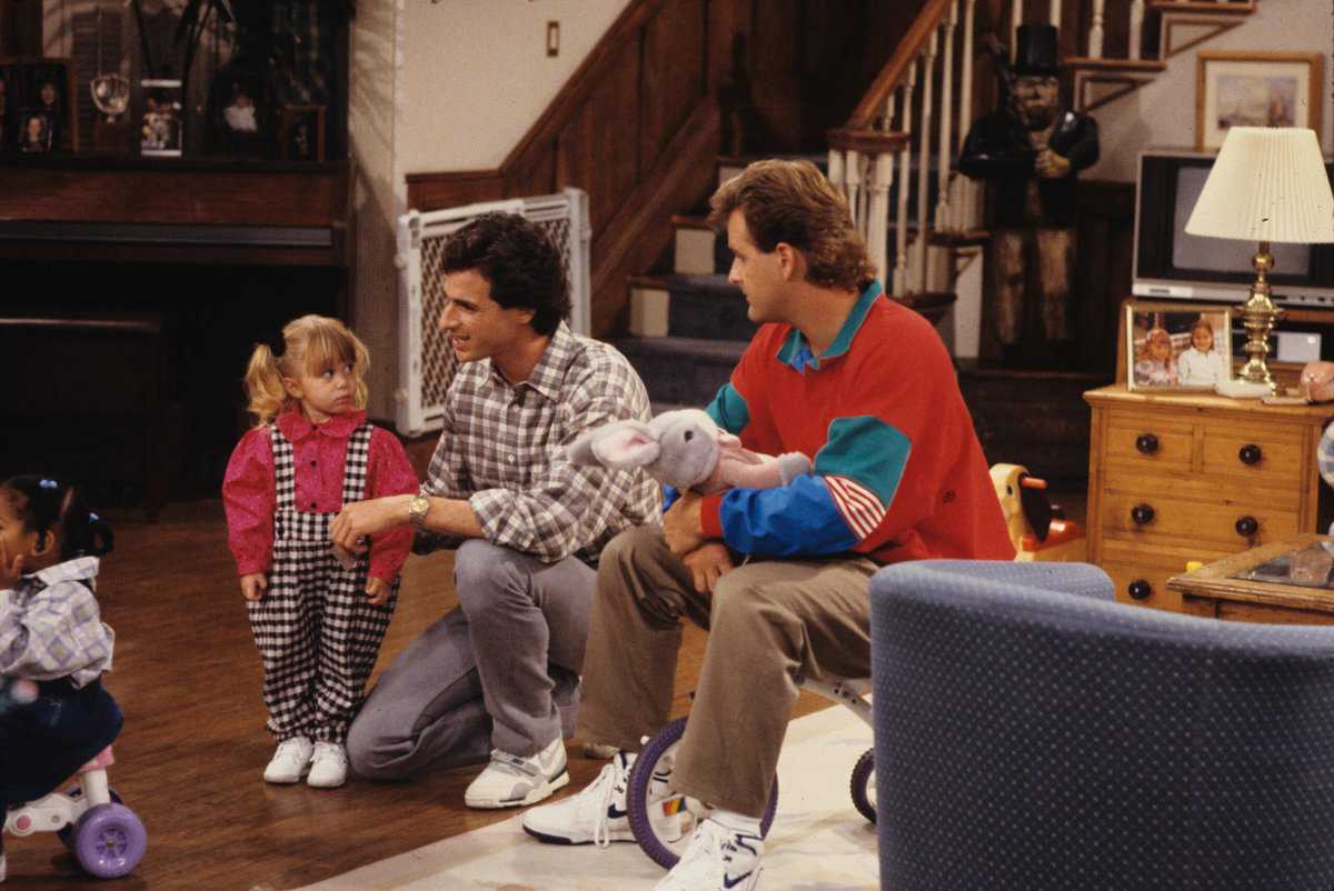 Bob Saget and Dave Coulier in Full House