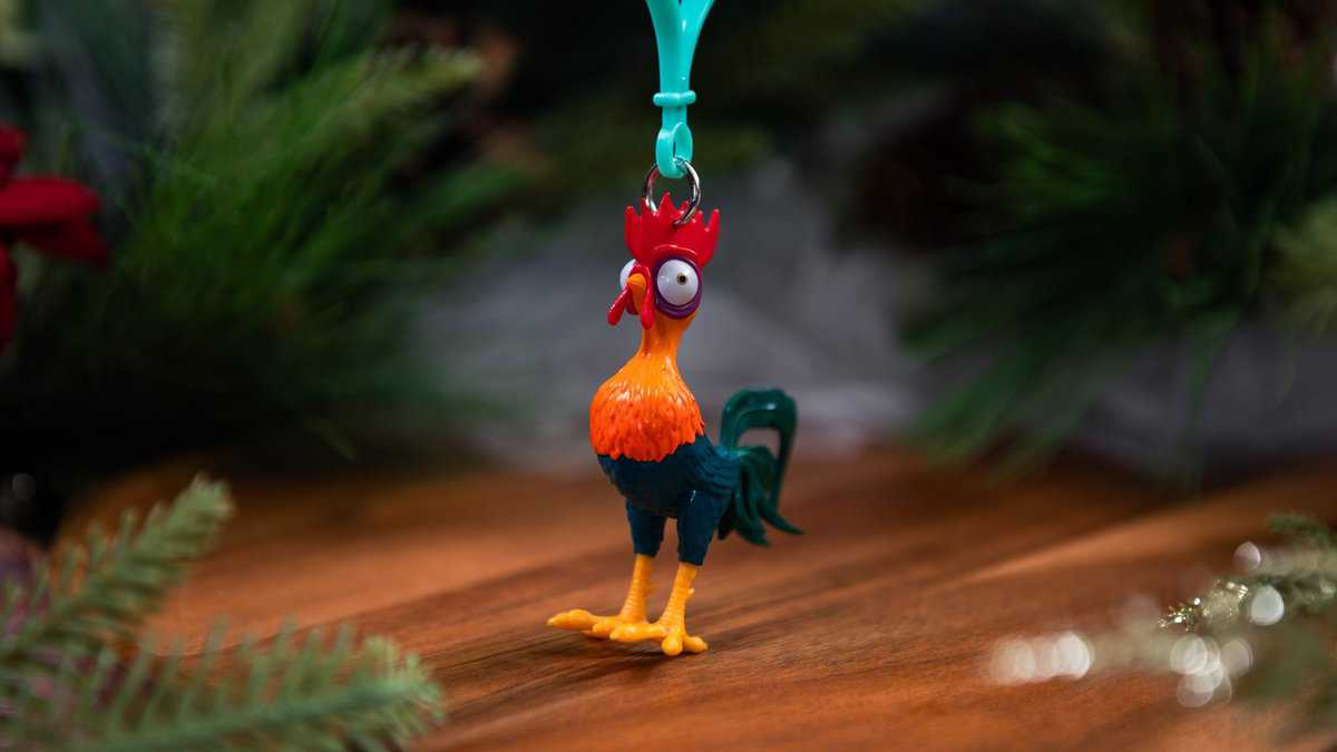 Heihei Straw Clip Disneyland Moana offerings