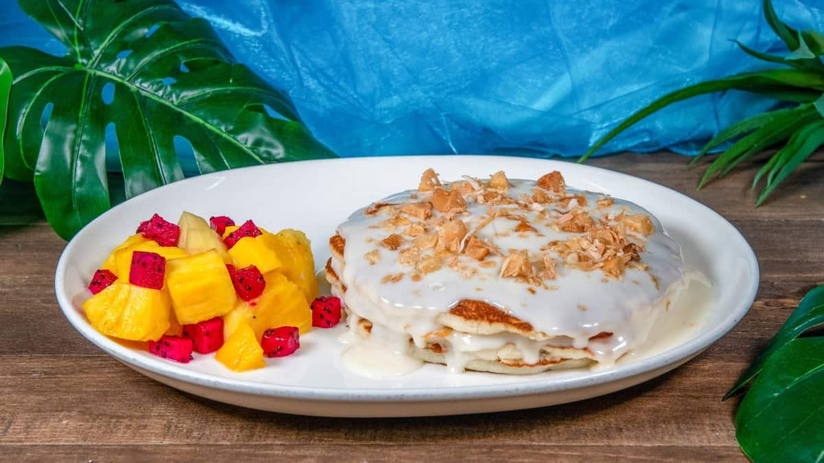 Coconut Macadamia Nut Pancakes River Belle Terrace