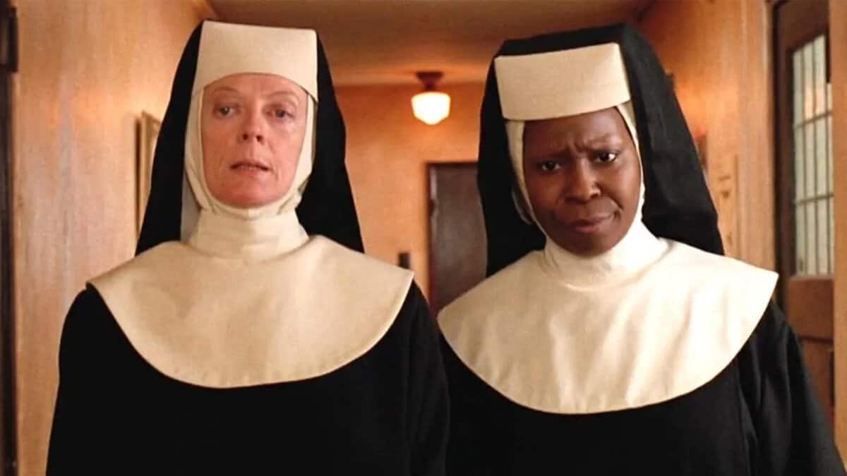 Whoopi Goldberg and Maggie Smith in Sister Act