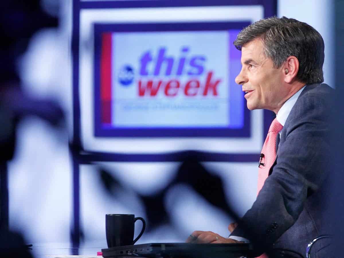 George Stephanopoulos on This Week on ABC