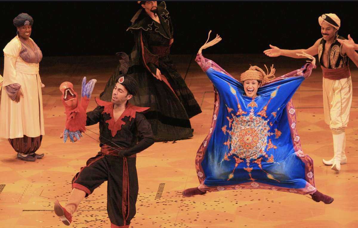 Aladdin A Musical Spectacular at the Hyperion Theater in Disney California Adventure