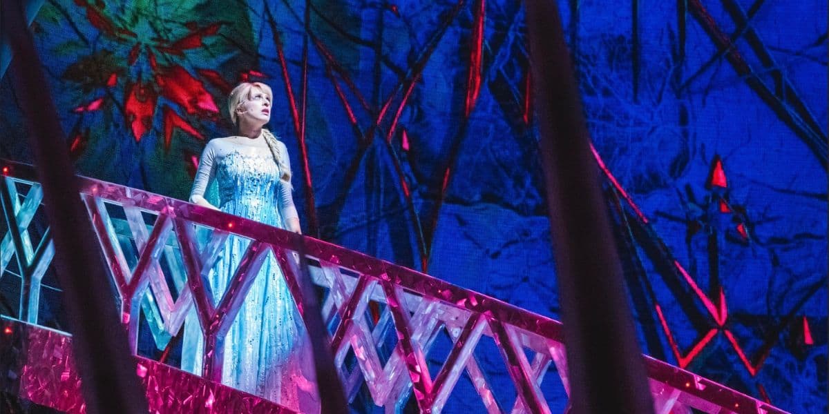 Elsa in Frozen Live at The Hyperion at Disney California Adventure