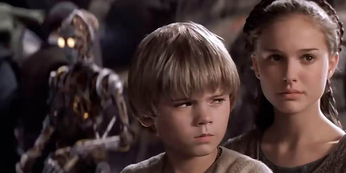 Jake Lloyd as Anakin Skywalker in Star Wars The Phantom Menace