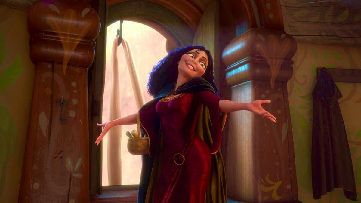 Mother Gothel in Tangled