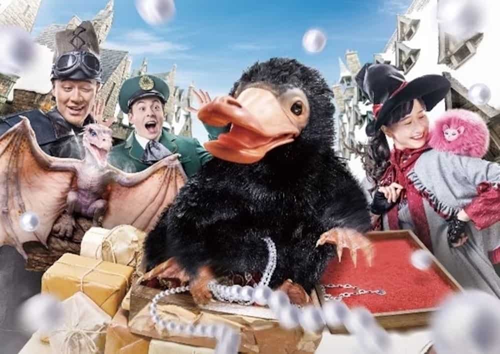 A niffler encounter at Universal Studios Japan