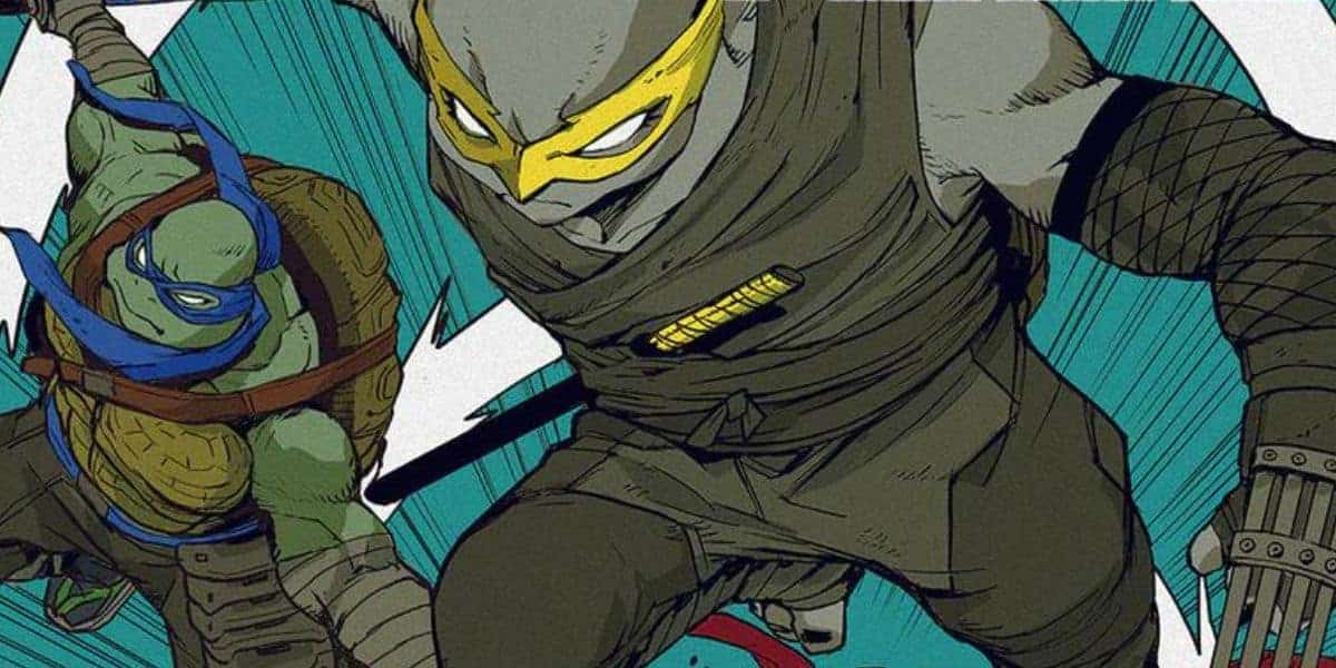 Leonardo and Jennika in IDW Publishing's 'TMNT: Road to 150' comic book