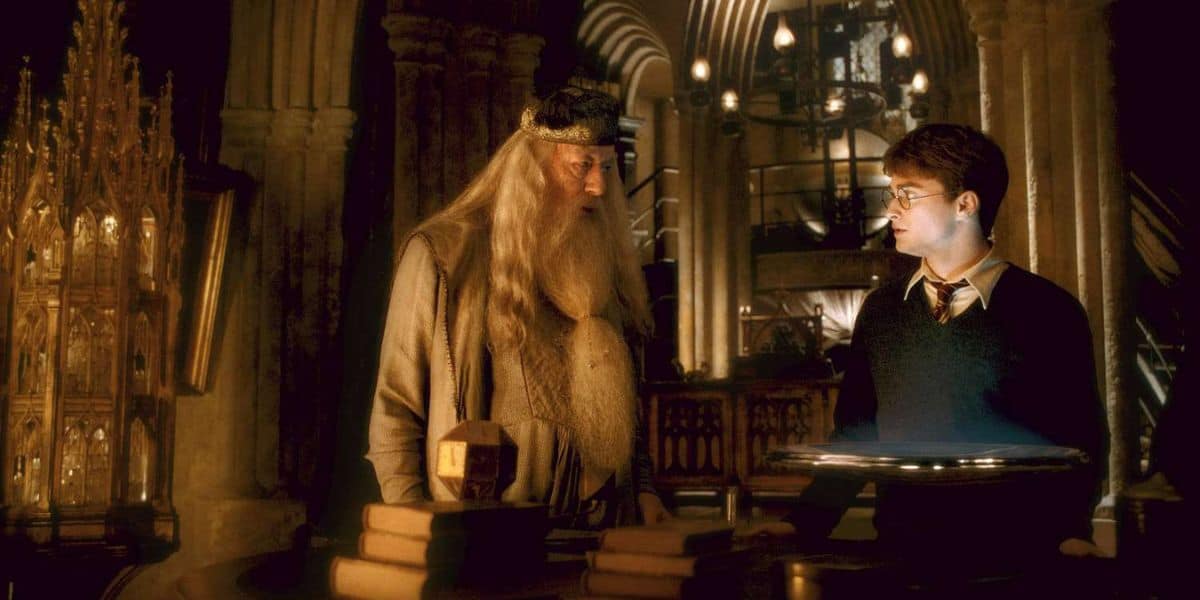 Albus Dumbledore and Harry Potter